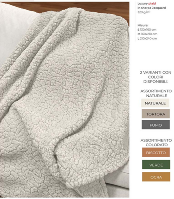 BRIGITTE 2P BLANKET 210X240 Tellini S.r.l. Wholesale Clothing